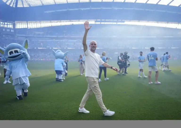 Pep Guardiola says ‘Ciao’ after final Man City press conference
