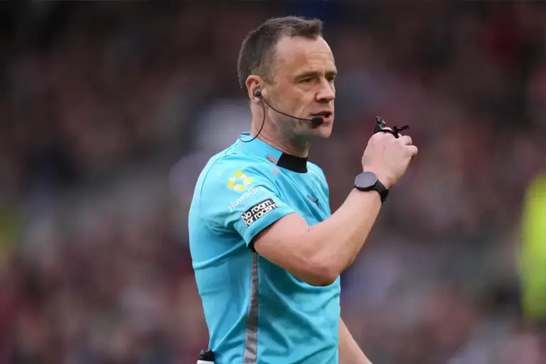 Stuart Attwell’s record refereeing Manchester City fixtures ahead of Crystal Palace match