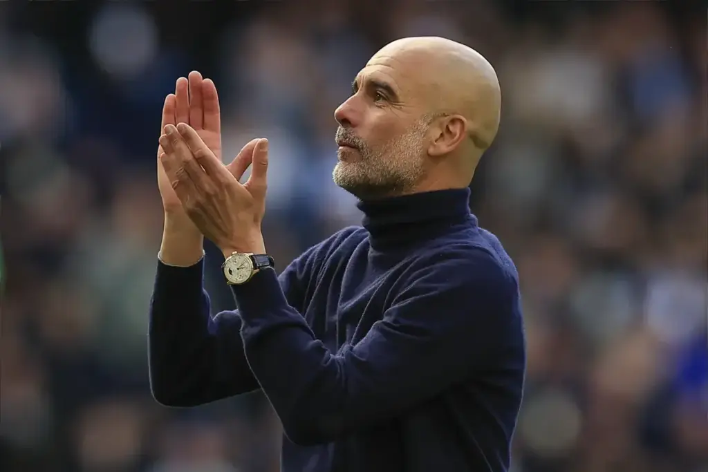 Pep Guardiola wins Premier League manager of the month award after three Man City victories in April