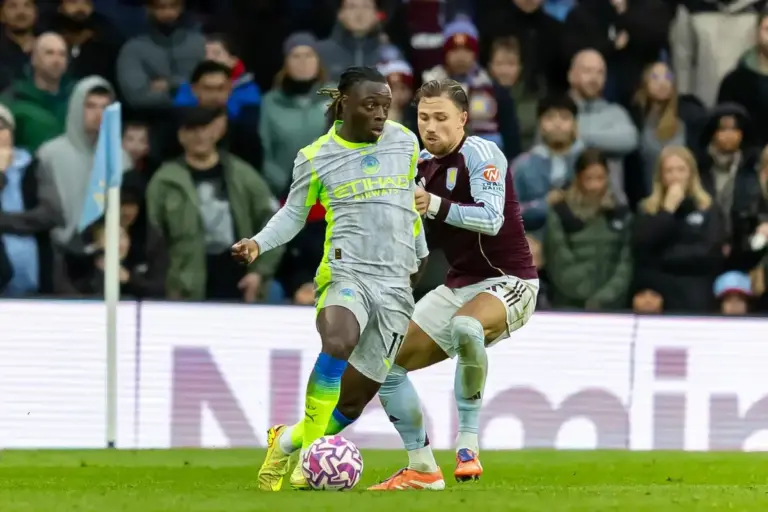 Paul Merson details why Aston Villa are Man City’s ‘easiest’ opponent in recent weeks