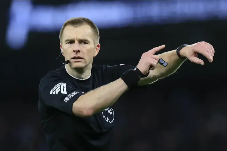 Michael Salisbury selected to referee Man City’s Premier League showdown against Brentford