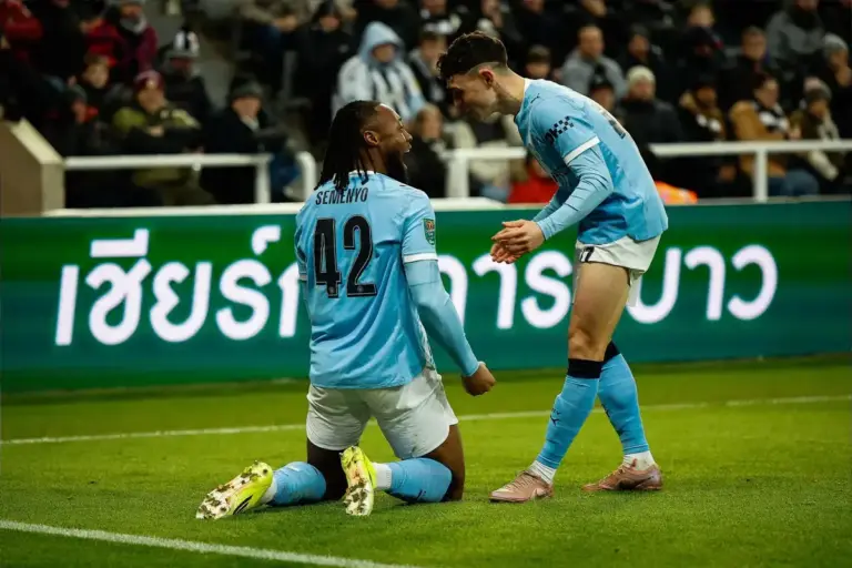 Why Phil Foden has been surprised by ‘fantastic’ Antoine Semenyo since his Man City arrival