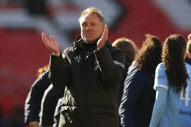 Man City release Andree Jeglertz’s pre-match team talk after FA Women’s Cup victory: “Always want more”