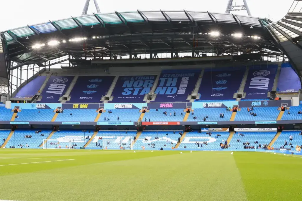 Man City confirm North Stand capacity for Premier League crunch day against Aston Villa