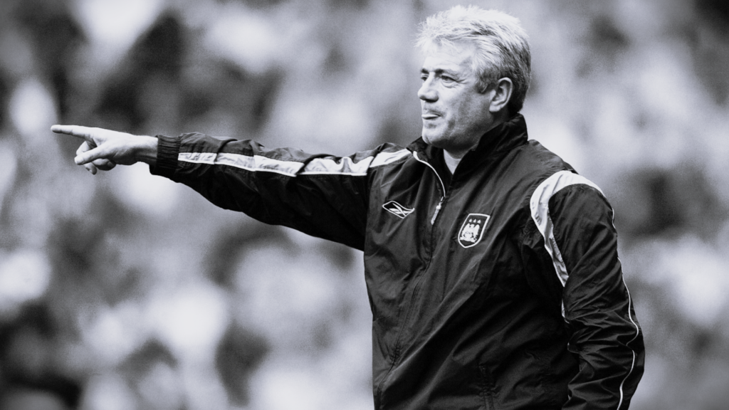 Kevin Keegan in his spell as Man City manager