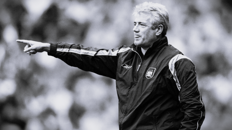 Kevin Keegan in his spell as Man City manager