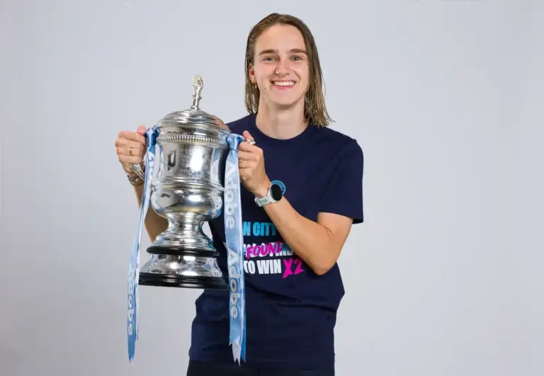 Manchester City Celebrate Two Year Vivianne Miedema Anniversary