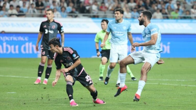 Man City complete comfortable win over K League All-Stars