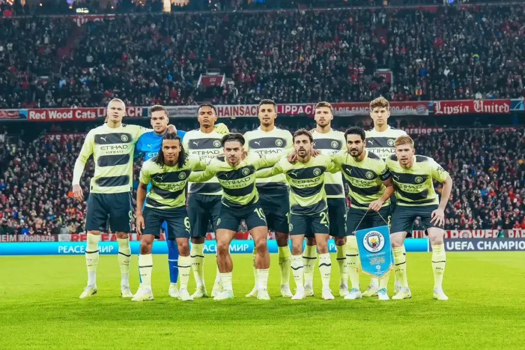Man City Champions League record