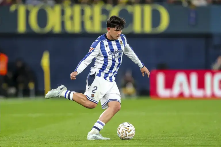 Man City eye Real Sociedad defender Jon Aramburu amid Liverpool interest