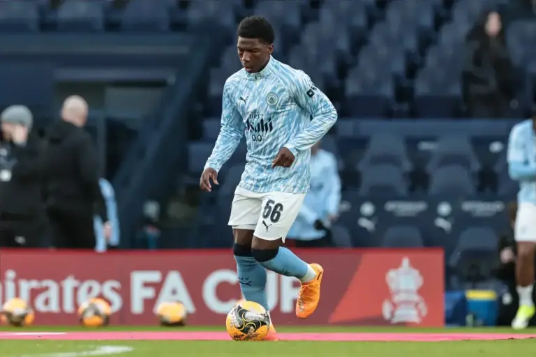 Man City Champions League squad McAidoo