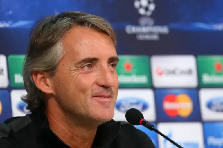 Mancini refers to Man City ‘double contract’ but insists club are ‘not guilty’