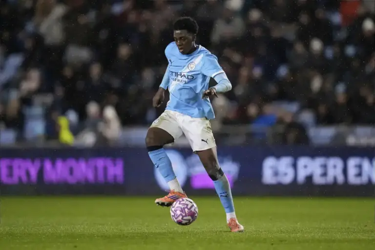 Man City teenager Xavier Parker named among Premier League’s best young talents